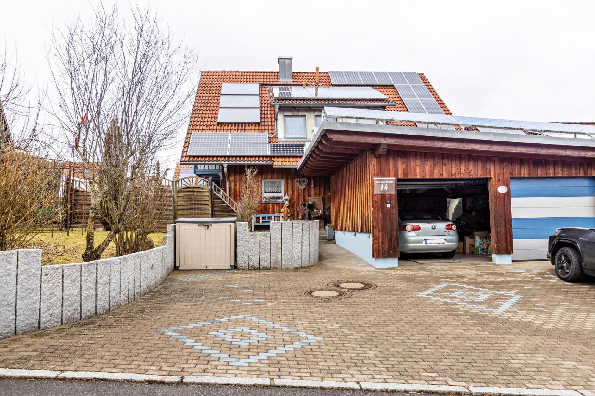 Ferienwohnung Im Holzhaus دوناوشينغن المظهر الخارجي الصورة