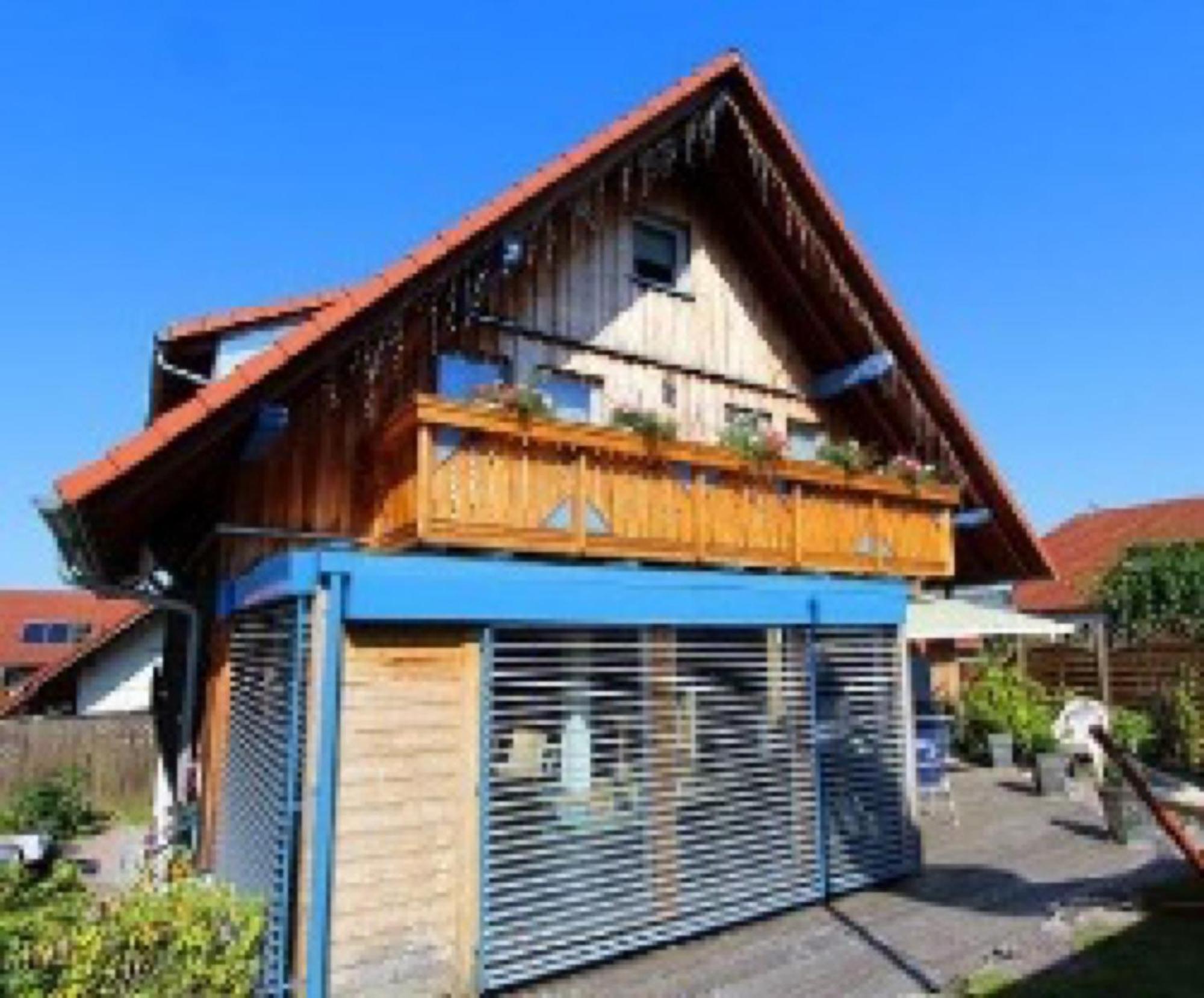 Ferienwohnung Im Holzhaus دوناوشينغن المظهر الخارجي الصورة